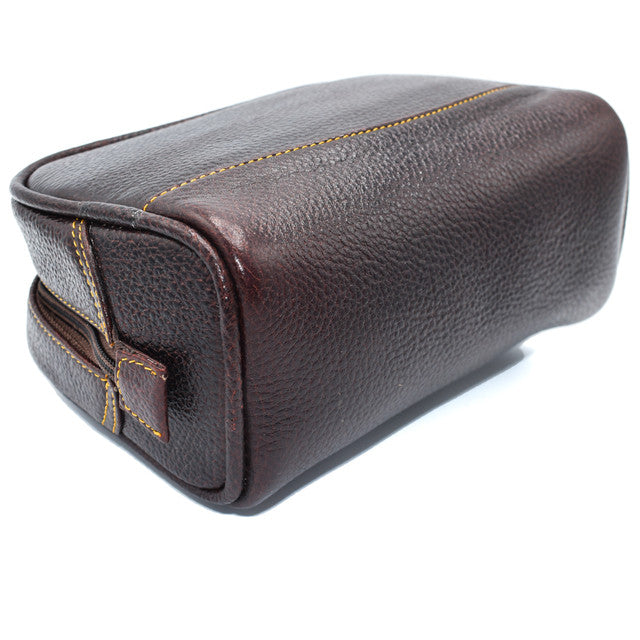Parker Leather Toiletry Bag