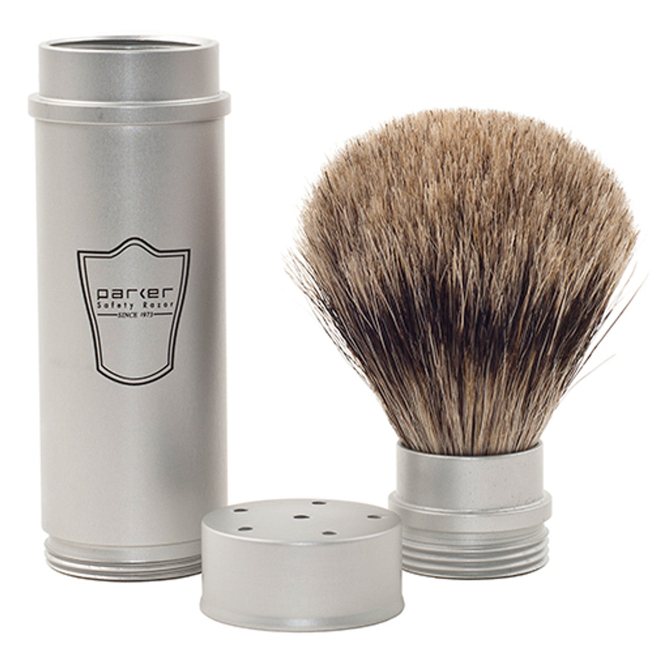 Parker Full Size Travel Pure Badger Brush